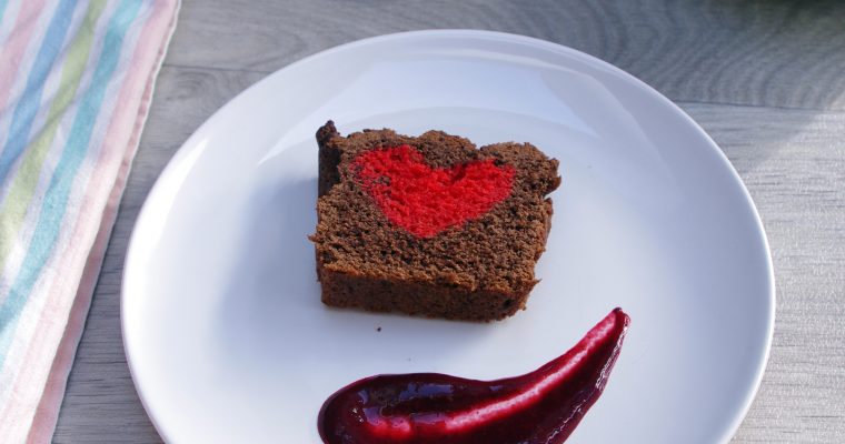 Love Cake chocolat/vanille : spécial Saint-Valentin