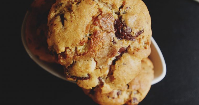 Cookies aux pépites de chocolat et praliné
